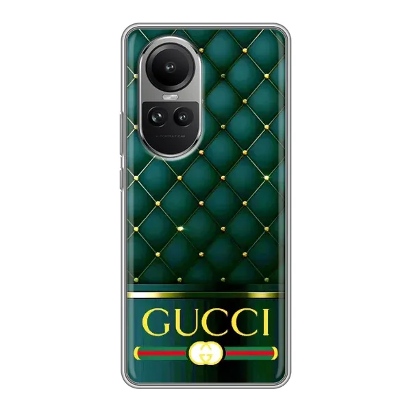 Чехол с принтом «Текстура Гуччи» для OPPO Reno 10