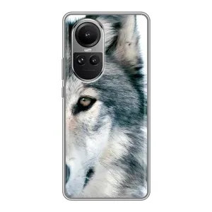 Чехлы с картинками животных Oppo Reno 10 (Волк)