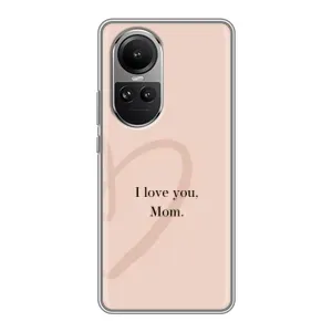 Чохли для мами на Oppo Reno 10 (Серце мамі)