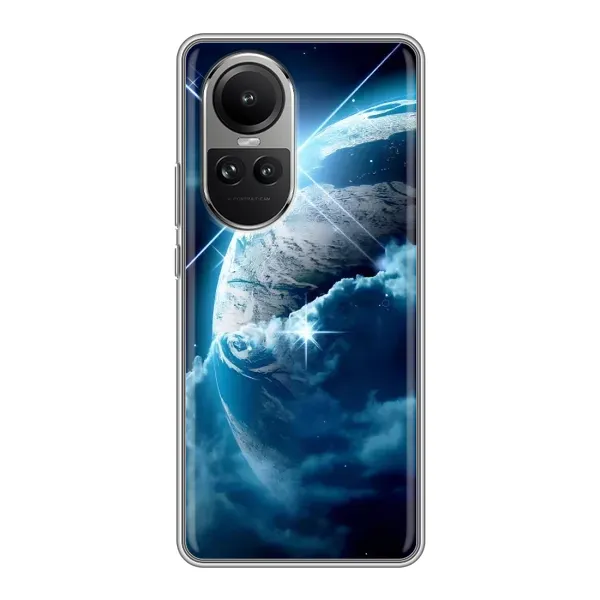 Чохол з принтом «Земля з космоса» для OPPO Reno 10