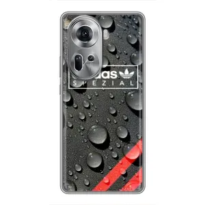 Чехлы Адидас для Oppo Reno 11 5G (AlphaPrint) (Адидас принт)