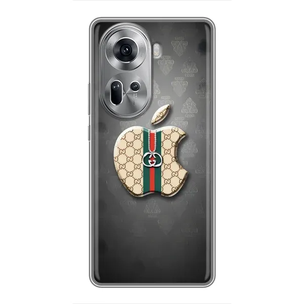 Чехол с принтом «Apple gucci» для OPPO Reno 11 5G