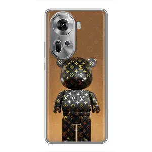 Чехлы для Oppo Reno 11 5G - Bearbrick Louis Vuitton (PREMIUMPrint)