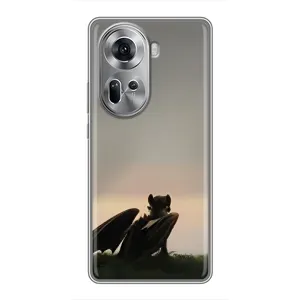 Чехол как приручить дракона на Oppo Reno 11 5G (Беззубик)