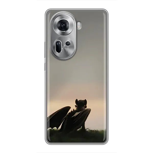 Чехол с принтом «Беззубик» для OPPO Reno 11 5G Чехол с принтом «Беззубик» для OPPO Reno 11 5G
