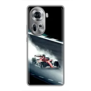 Чехол Формула1 на Oppo Reno 11 5G (Болид гоночный)