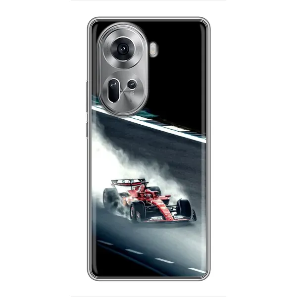 Чехол с принтом «Болид гоночный» для OPPO Reno 11 5G