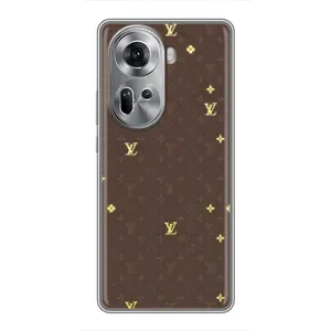 Чехлы Луи Витон для Oppo Reno 11 5G (AlphaPrint - LOUIS VUITTON) (дизайн Луи Витон)