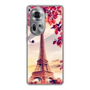 Чехол Эйфелева Башня для Oppo Reno 11 5G - (AlphaPrint) (Эйфелева Башня)