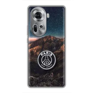 Чехлы PSG для Oppo Reno 11 5G (AlphaPrint) (ФК ПСЖ)