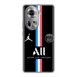 Чехлы PSG для Oppo Reno 11 5G (AlphaPrint) (футболка ПСЖ)