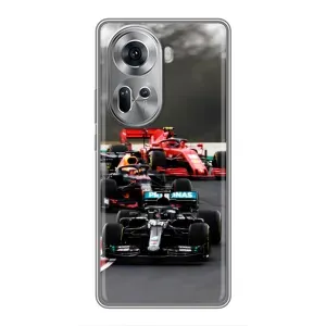 Чехол Формула1 на Oppo Reno 11 5G (Гонка Формула 1)