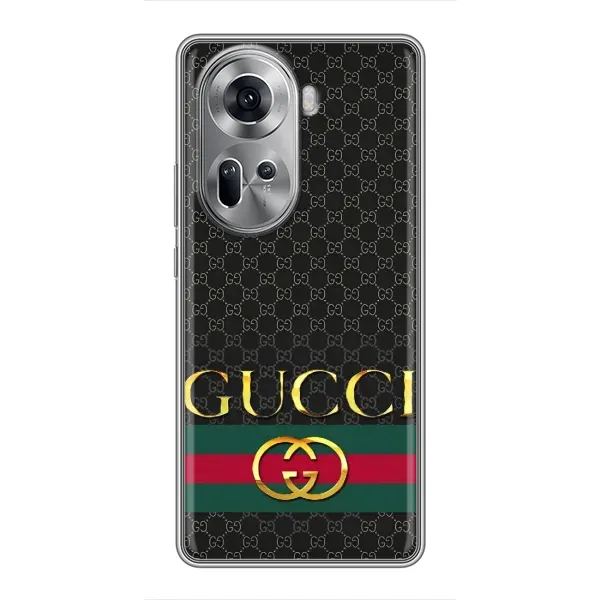 Чехол с принтом «Gucci оригинал» для OPPO Reno 11 5G