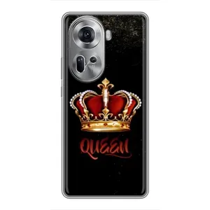 Чехол с Короной Оппо Рено 11 5G - (AlphaPrint) (Корона короля)