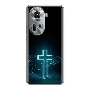 Чехол для Oppo Reno 11 5G (AlphaPrint) - (Христианские)