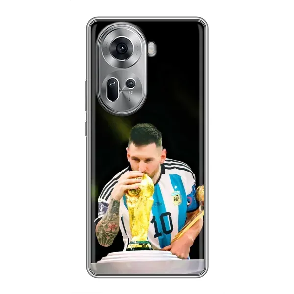 Чехол с принтом «Кубок Месси» для OPPO Reno 11 5G