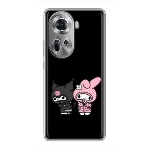Чохол з кроликом Куромі на Oppo Reno 11 5G (Куромі і Мелоді)