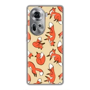 Чохли з картинкою Лисичка для Oppo Reno 11 5G (VPrint) (Лисички)