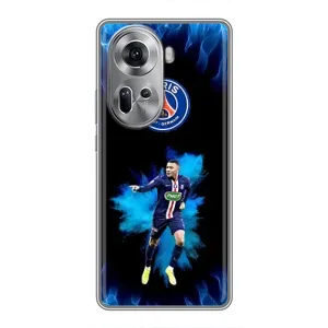 Чехлы Килиан Мбаппе для Oppo Reno 11 5G (Мбаппе в огне)