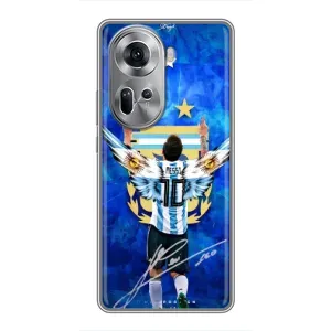 Чехлы Месси для Oppo Reno 11 5G (AlphaPrint) (Месси Аргентина)