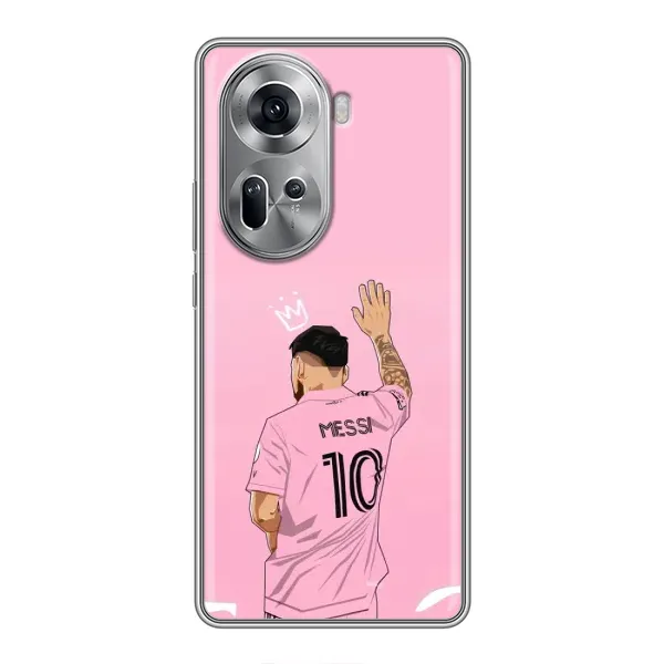 Чехол с принтом «Месси Маями» для OPPO Reno 11 5G Чехол с принтом «Месси Маями» для OPPO Reno 11 5G