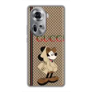 Чохли  GUCCI для OPPO Reno 11 5G (AlphaPrint) (Mickey GUCCI)