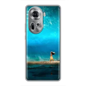 Чехол с мультфильмом Моана Oppo Reno 11 5G (Океан Моана)