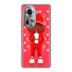Крутые Чехлы Луи Виттон для Oppo Reno 11 5G (AlphaPrint) (Модный стиль)