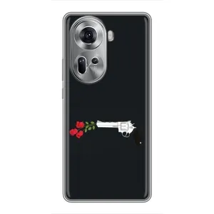 Чехлы (ART) Цветы на Oppo Reno 11 5G (VPrint) (Неочікувані квіти)