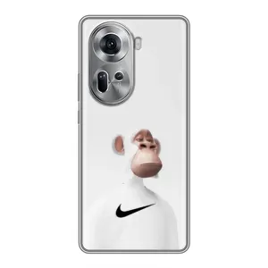 Чохли з Мавпами NFT для Oppo Reno 11 5G (AlphaPrint) (мавпа NFT Nike)