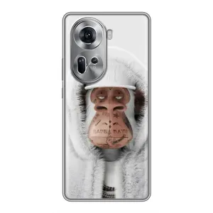 Чохли з Мавпами NFT для Oppo Reno 11 5G (AlphaPrint) (мавпа NFT в тату)