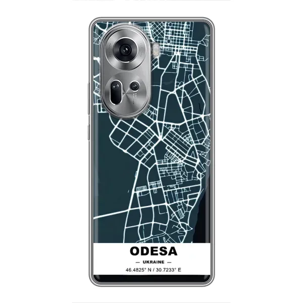 Чехол с принтом «Одесса» для OPPO Reno 11 5G