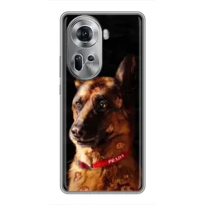Чехлы с картинками животных Oppo Reno 11 5G (Овчарка)