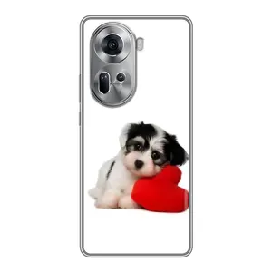 Чехлы с собаками для Oppo Reno 11 5G (VPrint) (Песик)
