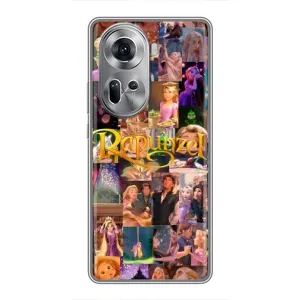 Чехол Рапунцель для Oppo Reno 11 5G (Коллаж Рапунцель)