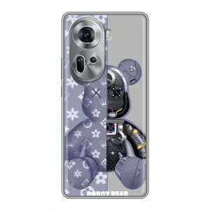 Крутые Чехлы Луи Виттон для Oppo Reno 11 5G (AlphaPrint) (Робот Мишка)