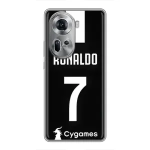Чехол Криштиану Роналду для Oppo Reno 11 5G (AlphaPrint) (RONALDO 7)