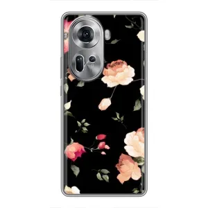 Чохли з квітами для Oppo Reno 11 5G (VPrint) (Трояндочки)