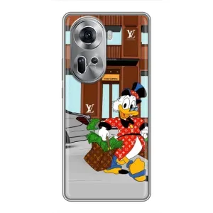 Чехлы для Oppo Reno 11 5G - Скрудж МакДак Louis Vuitton (PREMIUMPrint)