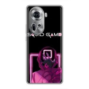 Чехол Гра в кальмара для Oppo Reno 11 5G
