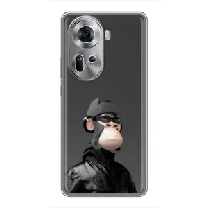 Чохли з Мавпами NFT для Oppo Reno 11 5G (AlphaPrint) (стильна мавпа NFT)