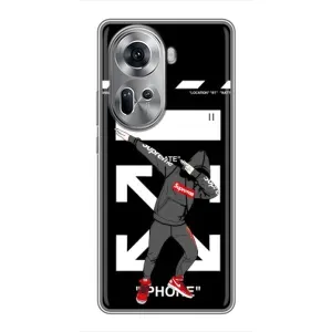 Чехол для Oppo Reno 11 5G с картинкой Supreme (AlphaPrint)