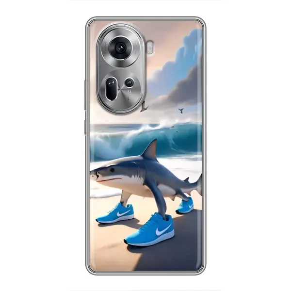 Чехол с принтом «Тралалело тралала» для OPPO Reno 11 5G Чехол с принтом «Тралалело тралала» для OPPO Reno 11 5G