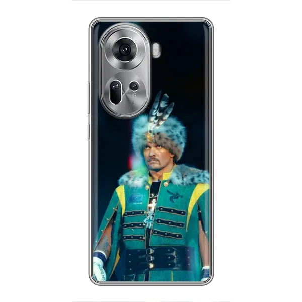 Чохол з принтом «Усик Гетьман» для OPPO Reno 11 5G