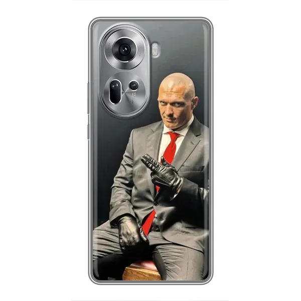 Чохол з принтом «Усик Hitman» для OPPO Reno 11 5G