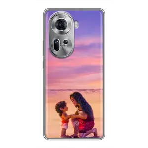 Чехол с мультфильмом Моана Oppo Reno 11 5G (Маленькая Ваяна)