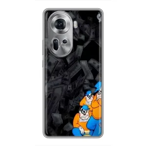 Чехлы с крутыми принтами для Oppo Reno 11 5G - (PREMIUMPrint) (Воры)