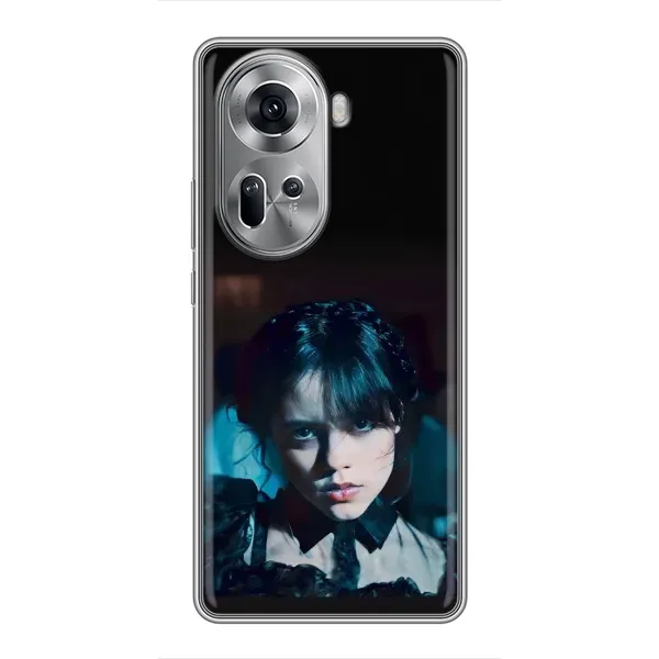 Чехол с принтом «взгляд Уэнздей» для OPPO Reno 11 5G Чехол с принтом «взгляд Уэнздей» для OPPO Reno 11 5G