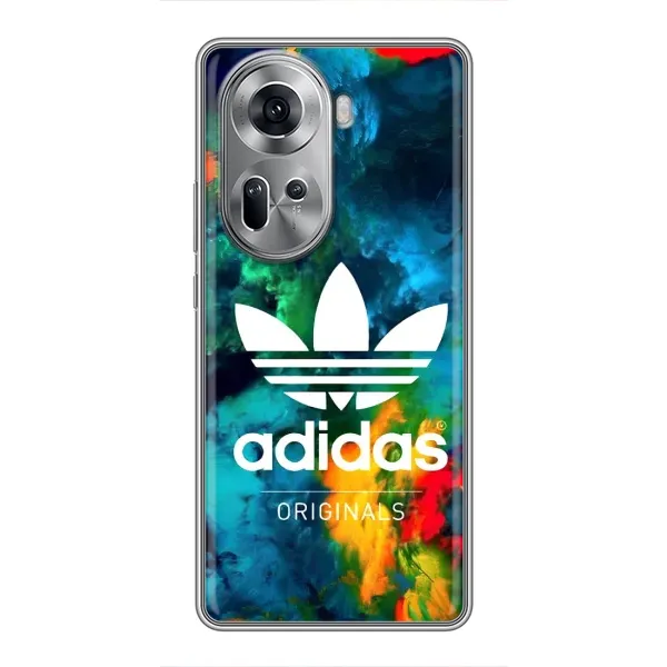Чехол с принтом «Яркий Адидас» для OPPO Reno 11 5G Чехол с принтом «Яркий Адидас» для OPPO Reno 11 5G