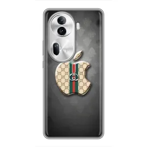 Чохли  GUCCI для OPPO Reno 11 Pro 5G (AlphaPrint) (Apple gucci)